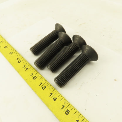 M20-2.5 x 80mm SHCS Gr. 10.9 Flat Head Socket Head Cap Screw Lot Of 4