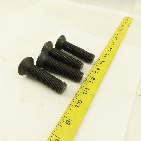 M20-2.5 x 80mm SHCS Gr. 10.9 Flat Head Socket Head Cap Screw Lot Of 4