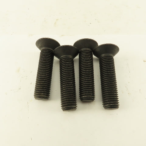 M20-2.5 x 80mm SHCS Gr. 10.9 Flat Head Socket Head Cap Screw Lot Of 4