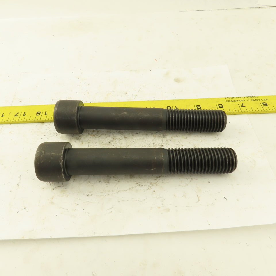 M24-3.0 x 150mm SHCS Gr. 12.9 Flat Head Socket Head Cap Screw Lot Of 2
