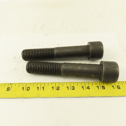 M24-3.0 x 130mm SHCS Gr. 12.9 Socket Head Cap Screw Lot Of 2