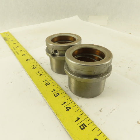 Danly 1-1/2" ID Shoulder Press Demountable Guide Post Bushing Lot Of 2