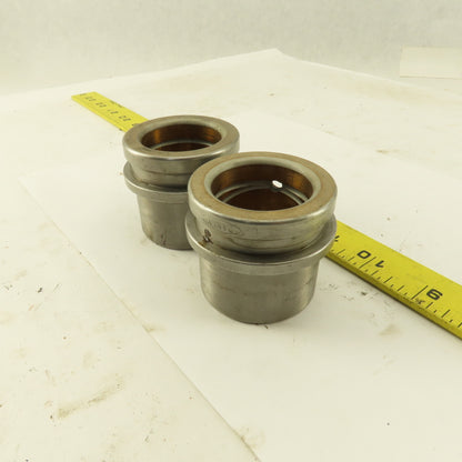 Danly 1-1/2" ID Shoulder Press Demountable Guide Post Bushing Lot Of 2