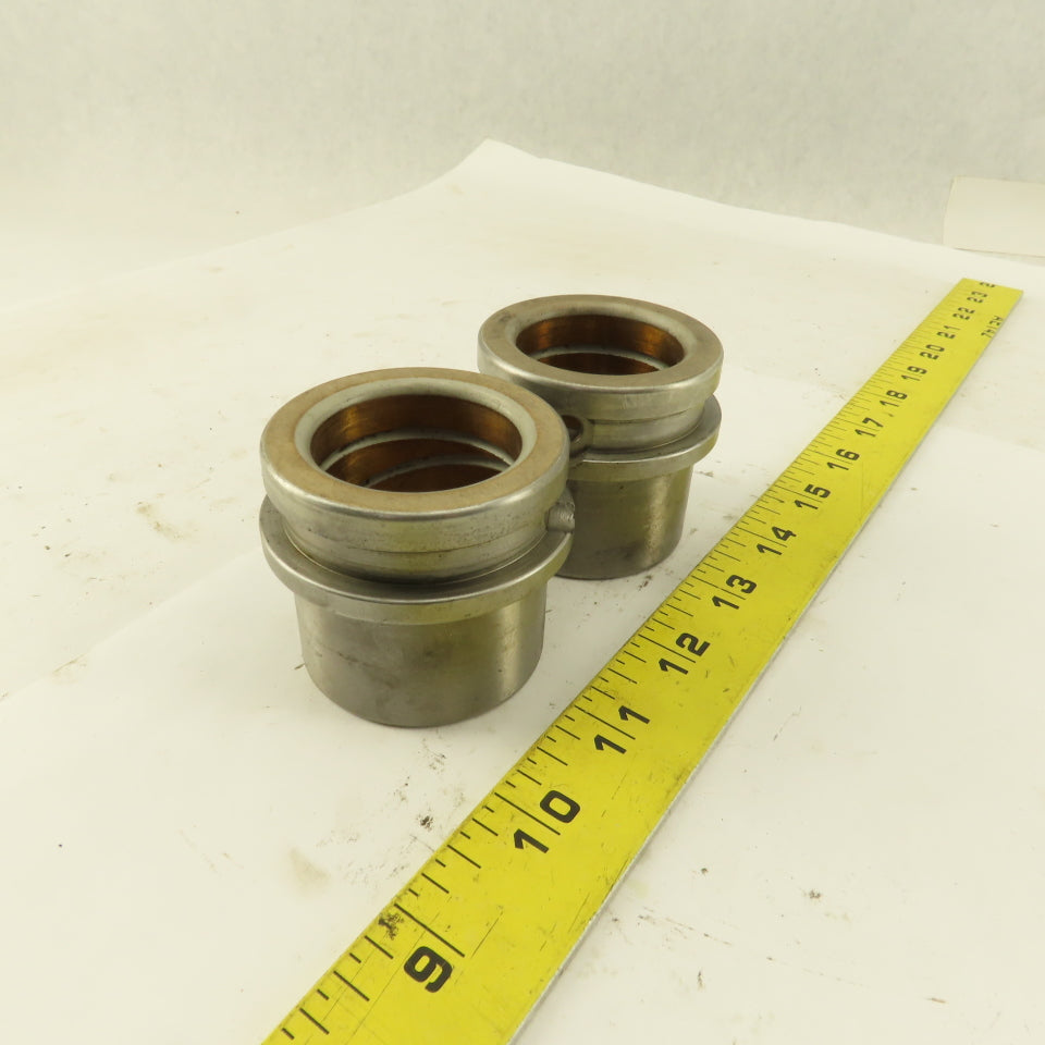 Danly 1-1/2" ID Shoulder Press Demountable Guide Post Bushing Lot Of 2
