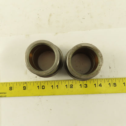 Danly 1-1/2" ID Shoulder Press Demountable Guide Post Bushing Lot Of 2