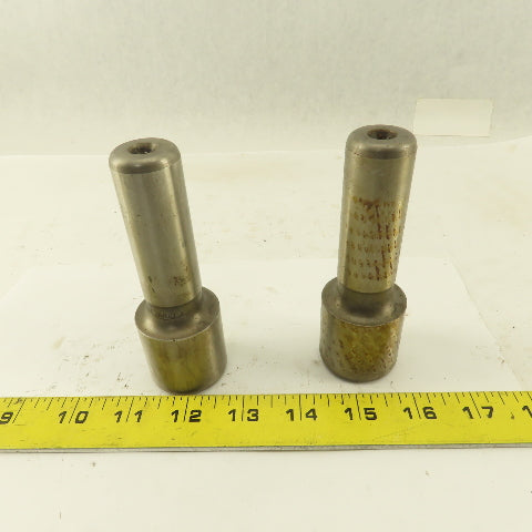 Danly 1" Guide Pin 1-1/2" Oversized Shoulder 4-1/2" Long  Press Fit Lot Of 2