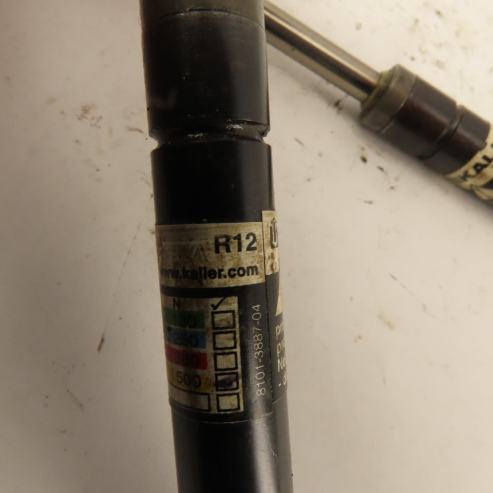 Kaller R12-50 Nitrogen Gas Spring 50mm Stroke 6mm Piston 12mm Body Lot Of 2