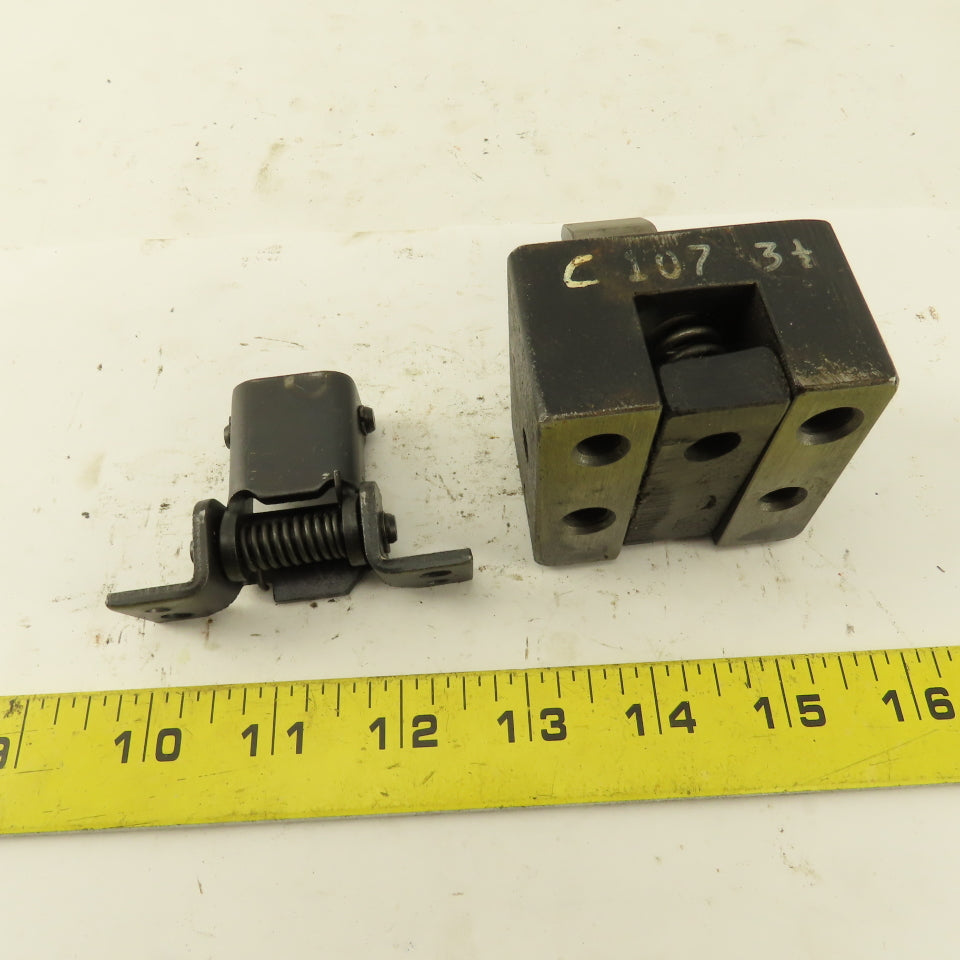 Danly IEM C1073-1/2 Punch Press Die Spring Loaded Stock Pusher Ejector Wedge Set
