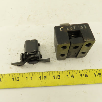 Danly IEM C1073-1/2 Punch Press Die Spring Loaded Stock Pusher Ejector Wedge Set