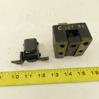 Danly IEM C1073-1/2 Punch Press Die Spring Loaded Stock Pusher Ejector Wedge Set