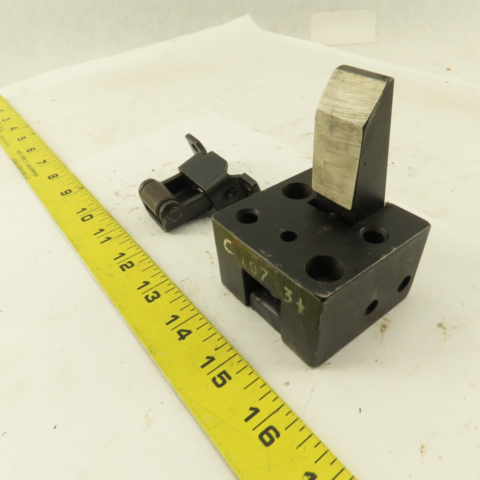 Danly IEM C1073-1/2 Punch Press Die Spring Loaded Stock Pusher Ejector Wedge Set