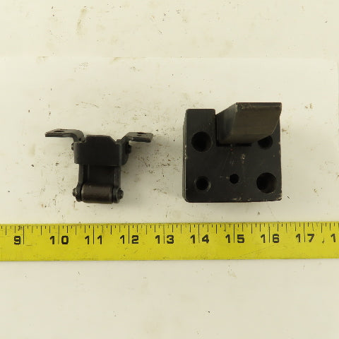 Danly IEM C1073-1/2 Punch Press Die Spring Loaded Stock Pusher Ejector Wedge Set