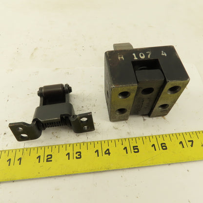 Danly IEM C107 4 Punch Press Die Spring Loaded Stock Pusher Ejector Wedge Set
