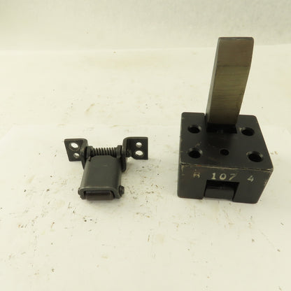 Danly IEM C107 4 Punch Press Die Spring Loaded Stock Pusher Ejector Wedge Set
