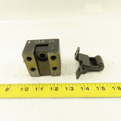 Danly IEM A2103-1/2 Punch Press Die Spring Loaded Stock Pusher Ejector Wedge Set