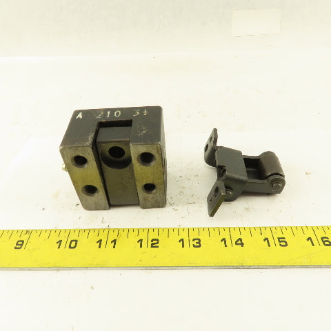 Danly IEM A2103-1/2 Punch Press Die Spring Loaded Stock Pusher Ejector Wedge Set