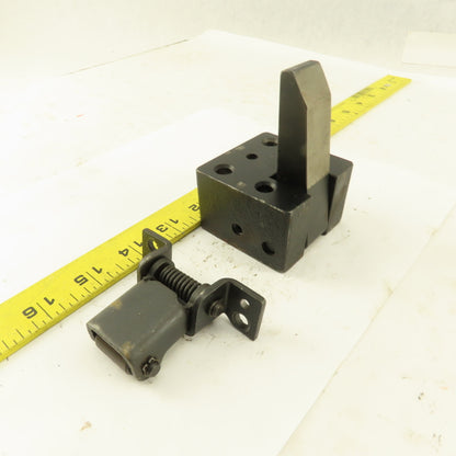 Danly IEM A2103-1/2 Punch Press Die Spring Loaded Stock Pusher Ejector Wedge Set