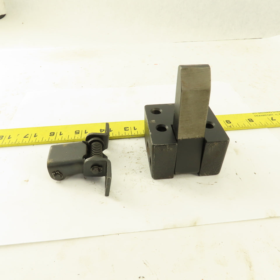 Danly IEM A2103-1/2 Punch Press Die Spring Loaded Stock Pusher Ejector Wedge Set