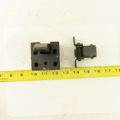 Danly IEM A2103-1/2 Punch Press Die Spring Loaded Stock Pusher Ejector Wedge Set