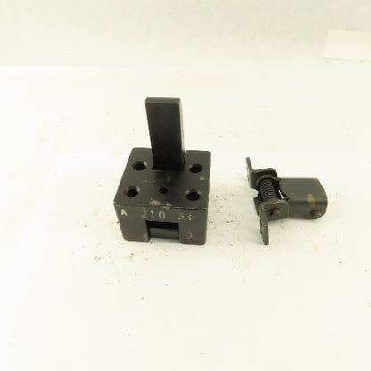 Danly IEM A2103-1/2 Punch Press Die Spring Loaded Stock Pusher Ejector Wedge Set