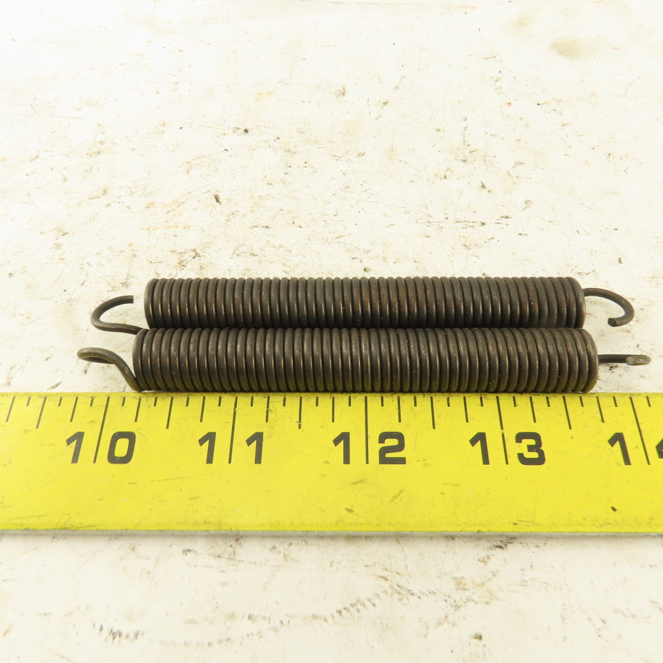 Extension Utility Spring 1/2" OD x 3/8" ID Wire 0.071" Dia. 4-7/16 OAL Lot Of 2