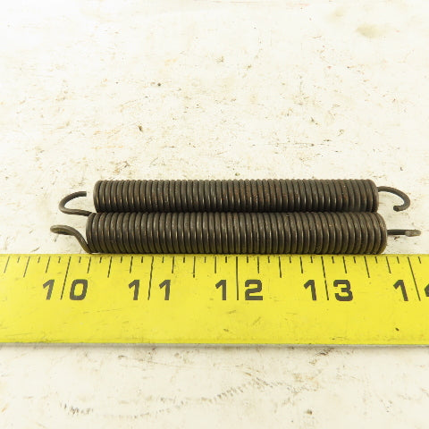 Extension Utility Spring 1/2" OD x 3/8" ID Wire 0.071" Dia. 4-7/16 OAL Lot Of 2