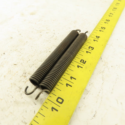 Extension Utility Spring 1/2" OD x 3/8" ID Wire 0.071" Dia. 4-7/16 OAL Lot Of 2
