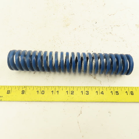 Blue Die Spring 3/4" ID x 1-1/2" OD .1925" Wire 8" Long