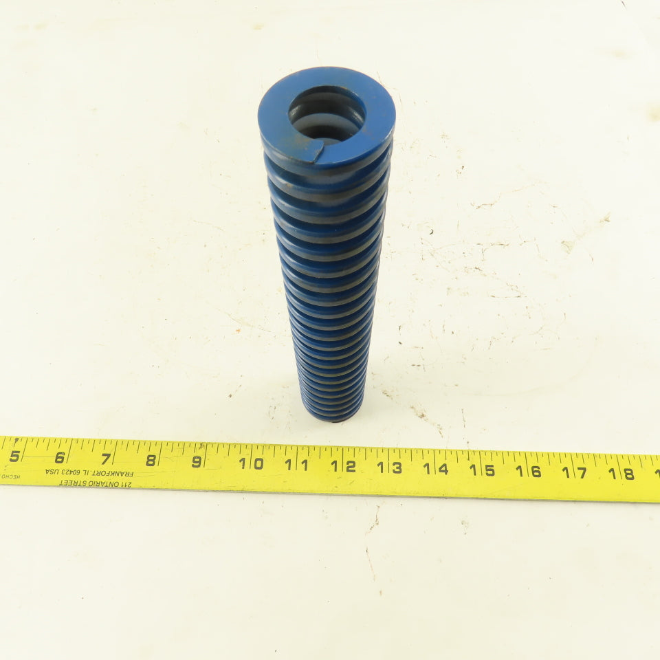 Blue Die Spring 3/4" ID x 1-1/2" OD .1925" Wire 8" Long