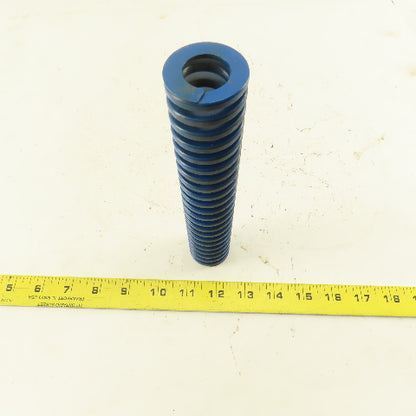 Blue Die Spring 3/4" ID x 1-1/2" OD .1925" Wire 8" Long