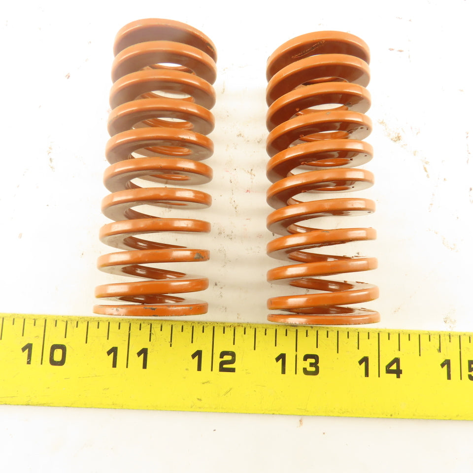 Brown Die Spring 5/8" ID x 1-1/4" OD .1250" Wire 3" Long Lot Of 2