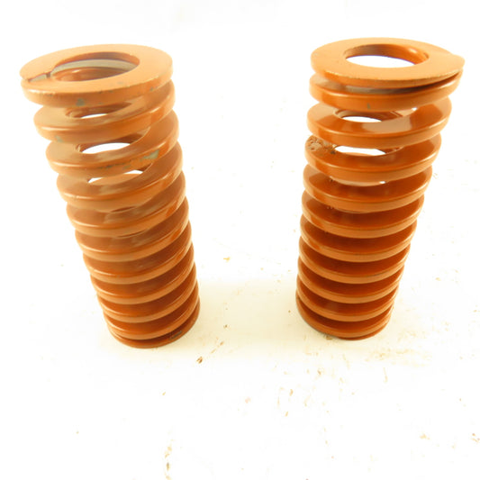 Brown Die Spring 5/8" ID x 1-1/4" OD .1250" Wire 3" Long Lot Of 2