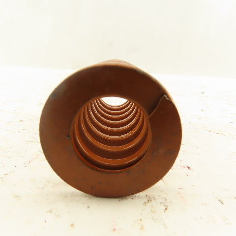 Brown Die Spring 5/8" ID x 1-1/4" OD .1250" Wire 2-1/2" Long Lot Of 2