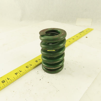 Green Die Spring 1" ID x 2" OD .3645" Round Wire 3" Long