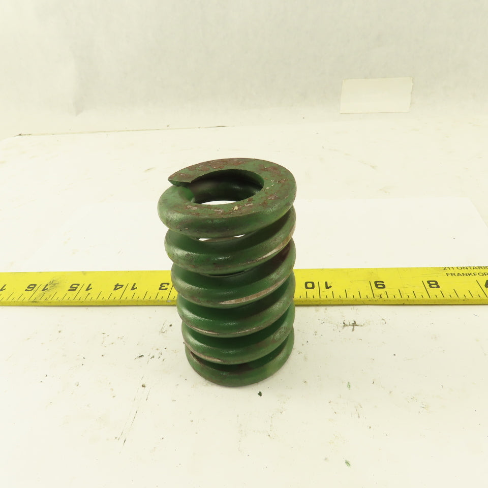 Green Die Spring 1" ID x 2" OD .3645" Round Wire 3" Long