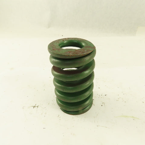 Green Die Spring 1" ID x 2" OD .3645" Round Wire 3" Long