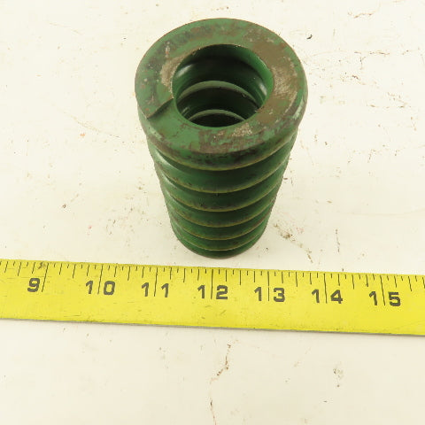 Green Die Spring 15/16" Rod x 2" OD .3675" Round Wire 3-1/2" Long