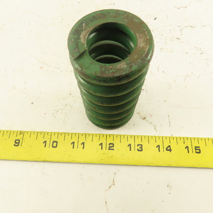 Green Die Spring 15/16" Rod x 2" OD .3675" Round Wire 3-1/2" Long
