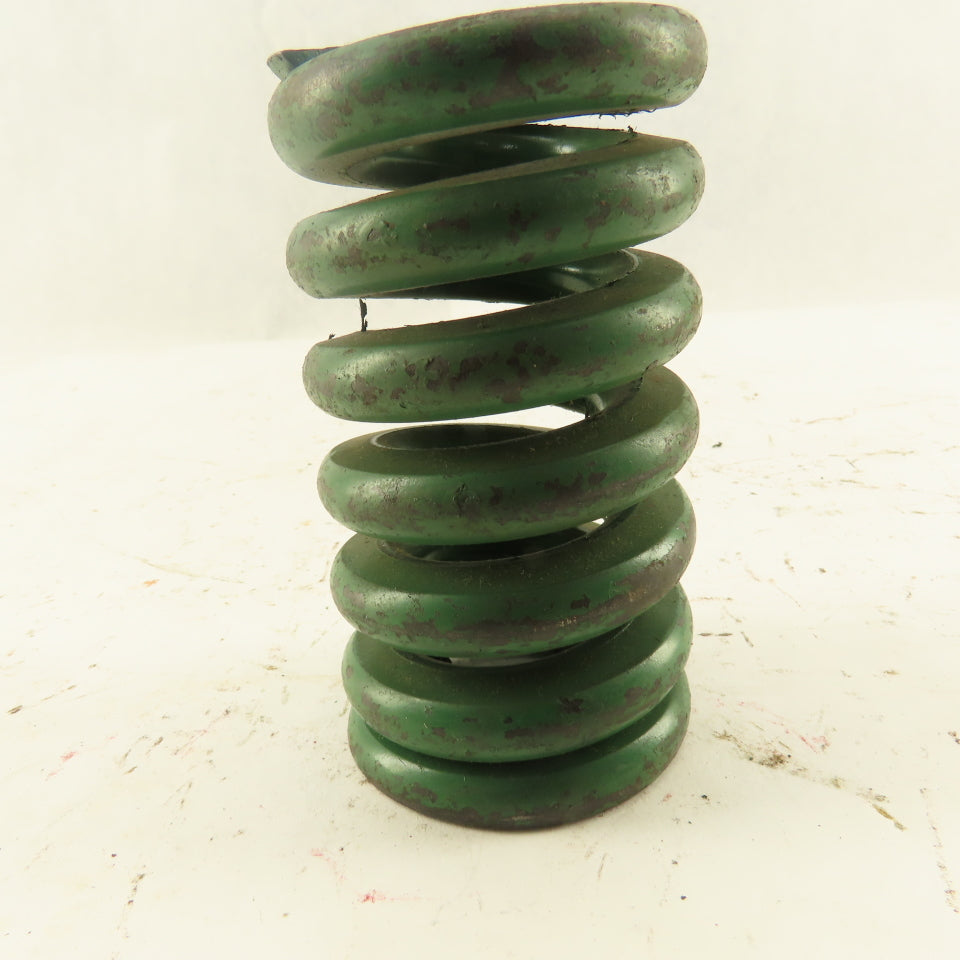 Green Die Spring 15/16" Rod x 2" OD .3675" Round Wire 3-1/2" Long