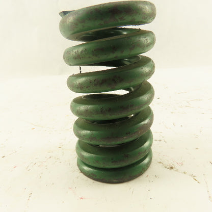 Green Die Spring 15/16" Rod x 2" OD .3675" Round Wire 3-1/2" Long