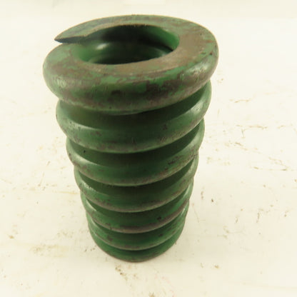 Green Die Spring 15/16" Rod x 2" OD .3675" Round Wire 3-1/2" Long
