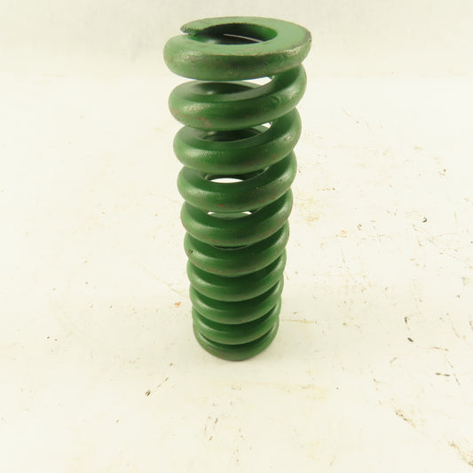 Green Die Spring 11/16" Rod x 1-1/2" OD .2900" Round Wire 4-1/2" Long