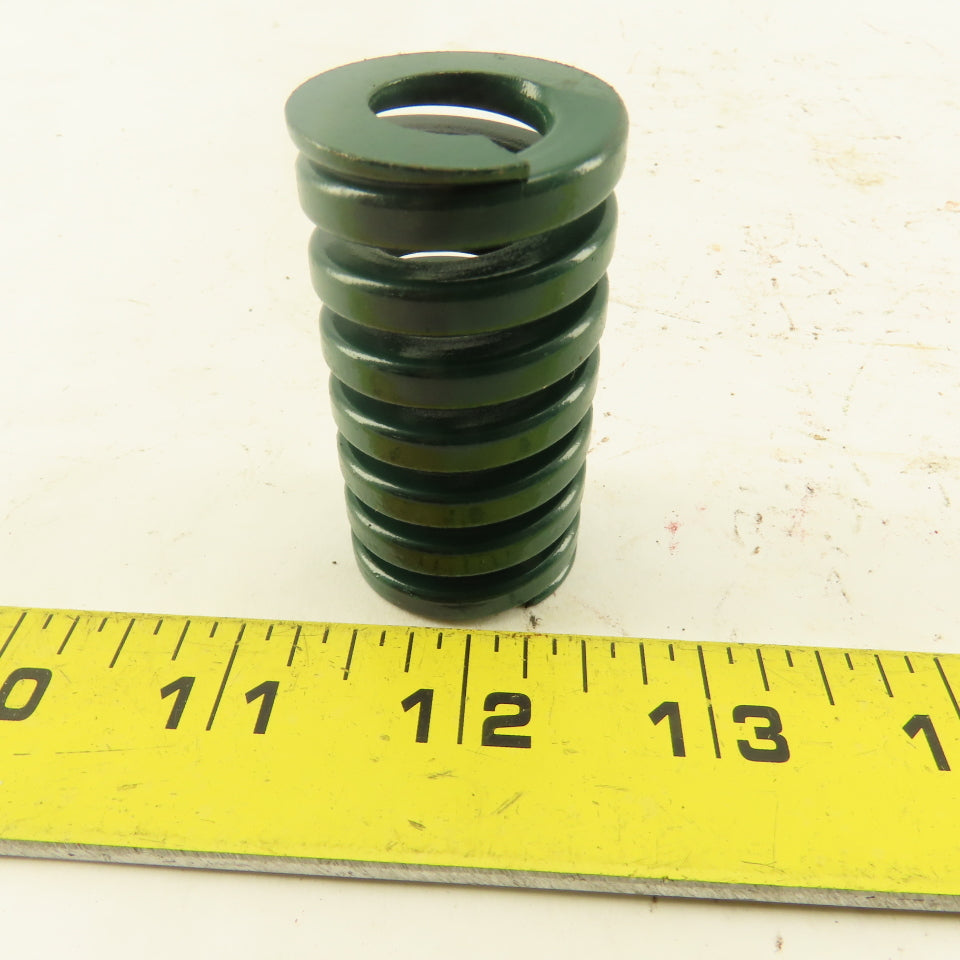 Green Black Stripe Die Spring 1/2" ID x 1-1/4" OD  2" Long