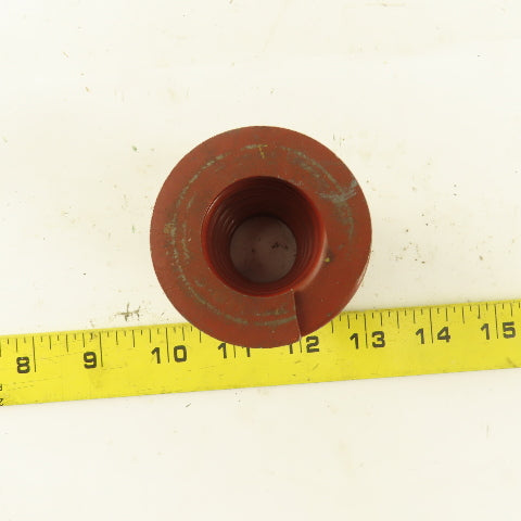 Red Die Spring 7/8" ID x 2" OD  0.300 Square Wire 3" Long