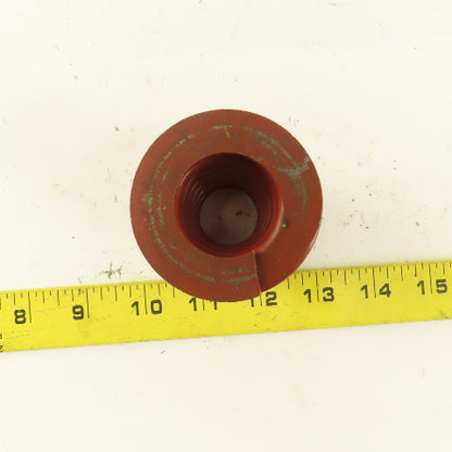 Red Die Spring 7/8" ID x 2" OD  0.300 Square Wire 3" Long