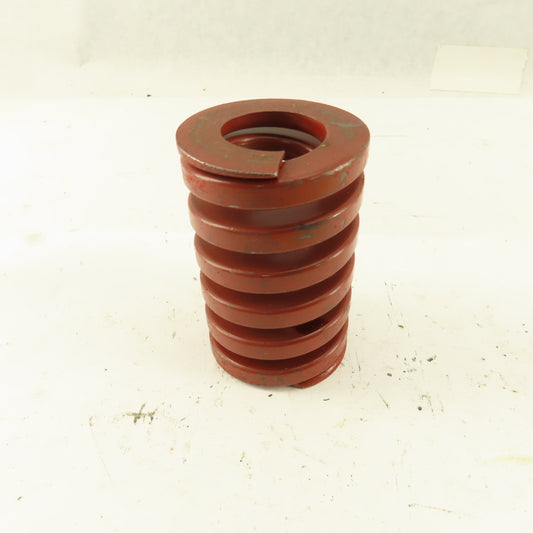Red Die Spring 7/8" ID x 2" OD  0.300 Square Wire 3" Long