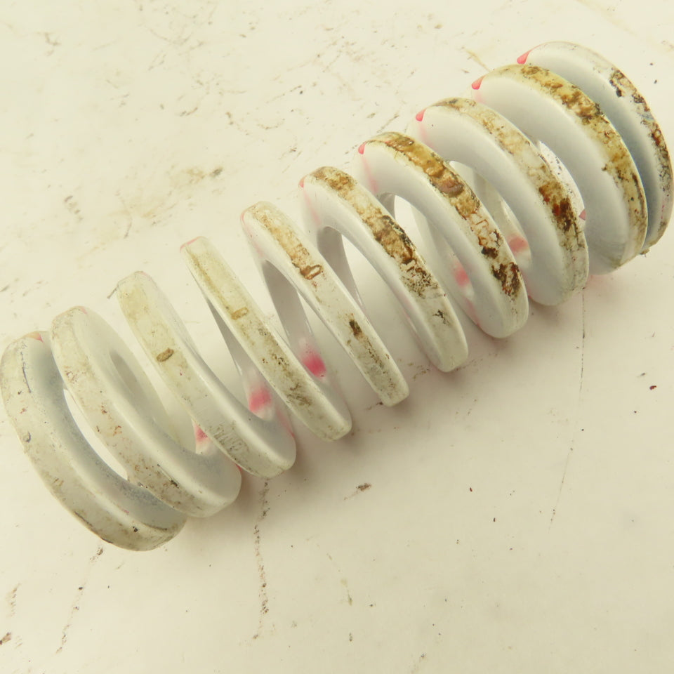 White Red Die Spring 5/8" ID x 1-1/2" OD  0.1825 Square Wire 3" Long