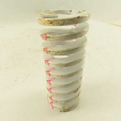 White Red Die Spring 5/8" ID x 1-1/2" OD  0.1825 Square Wire 3" Long