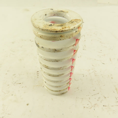 White Red Die Spring 5/8" ID x 1-1/2" OD  0.1825 Square Wire 3" Long
