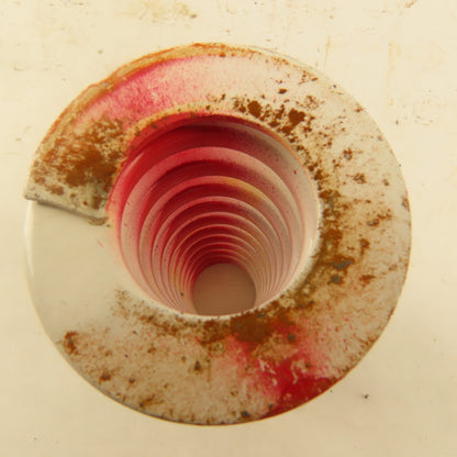 White Red Die Spring 7/8" ID x 2" OD  0.2195 Square Wire 4-1/2" Long